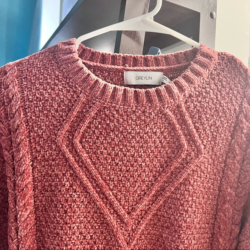 Dusty Pink Greylin sweater - medium - NWT